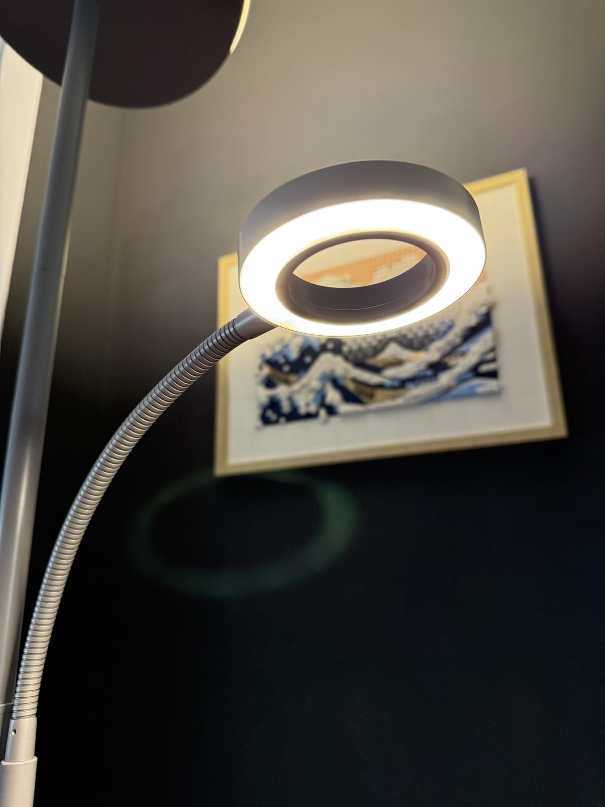 Modlicht Stehlampe dimmbar 4200LM Schwarz mit Fernbedienung