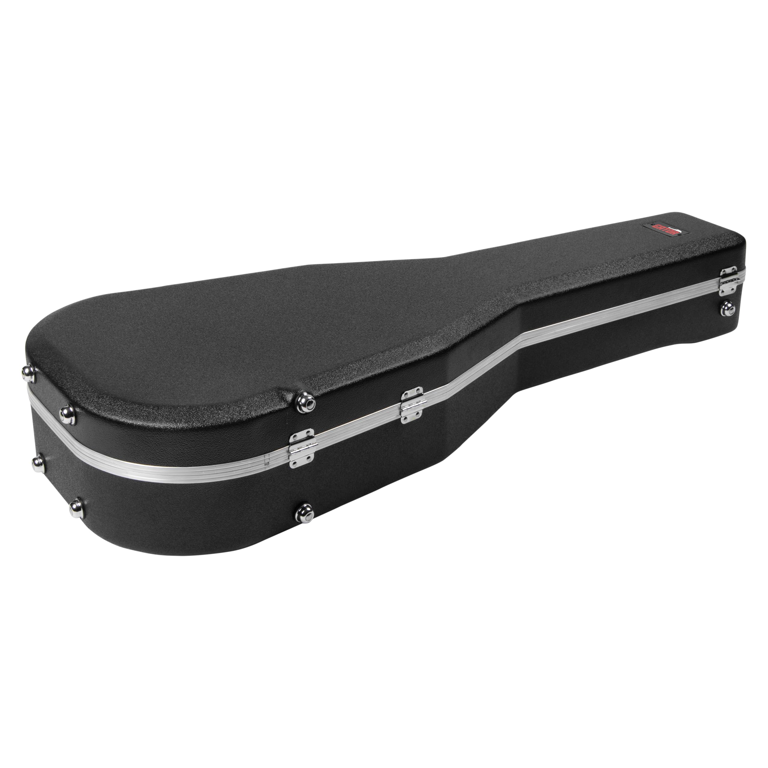 Gator GC-Parlor Parlor-Gitarrenkoffer ABS-Hartschale Schwarz