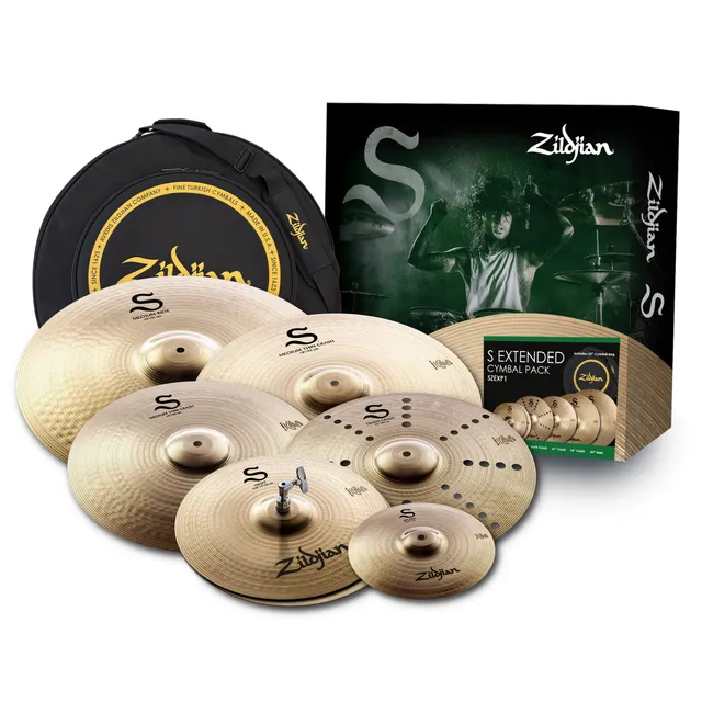 Zildjian S Extended Becken Set 10-20 mit Tasche B12