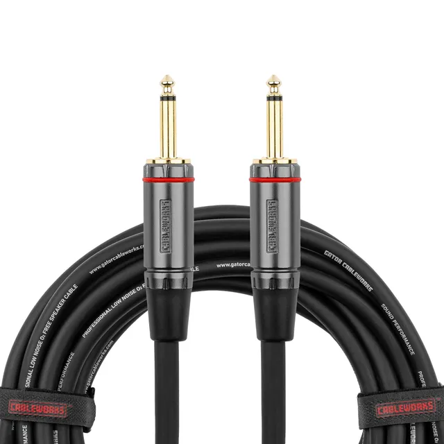 Gator Cableworks GCWH-SPK-03 Lautsprecherkabel 0,9 m TS Mono