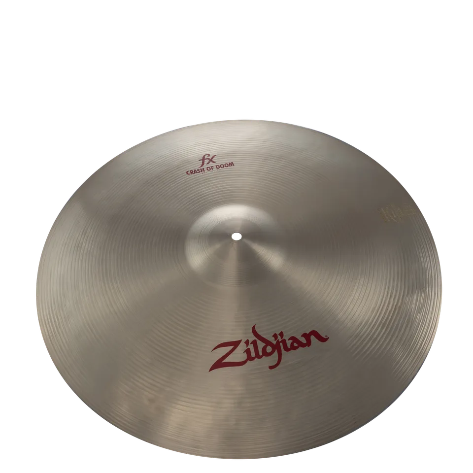 Zildjian FX Crashes of Doom Crash-Becken 20 Zoll trashig dunkel