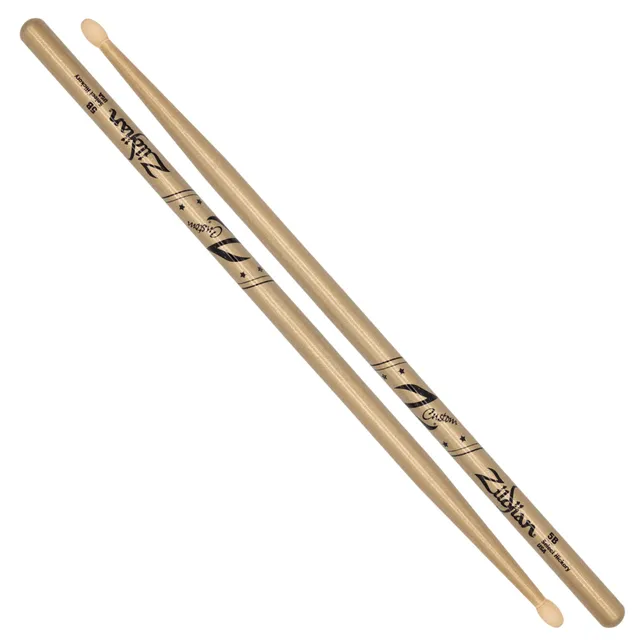 Zildjian Z Custom 5B Gold Chroma Drumsticks Holzspitze