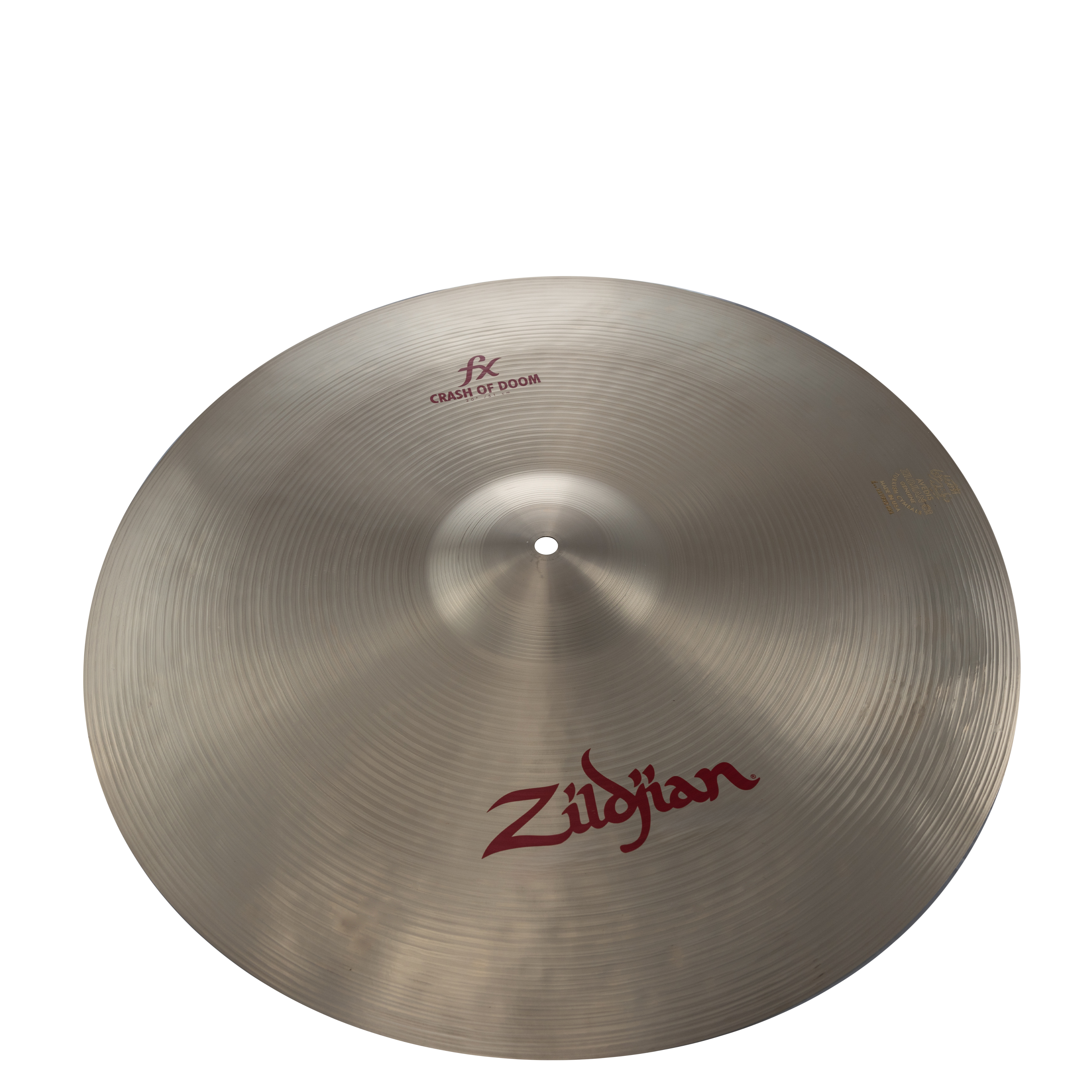 Zildjian FX Crashes of Doom Crash-Becken 20 Zoll trashig dunkel