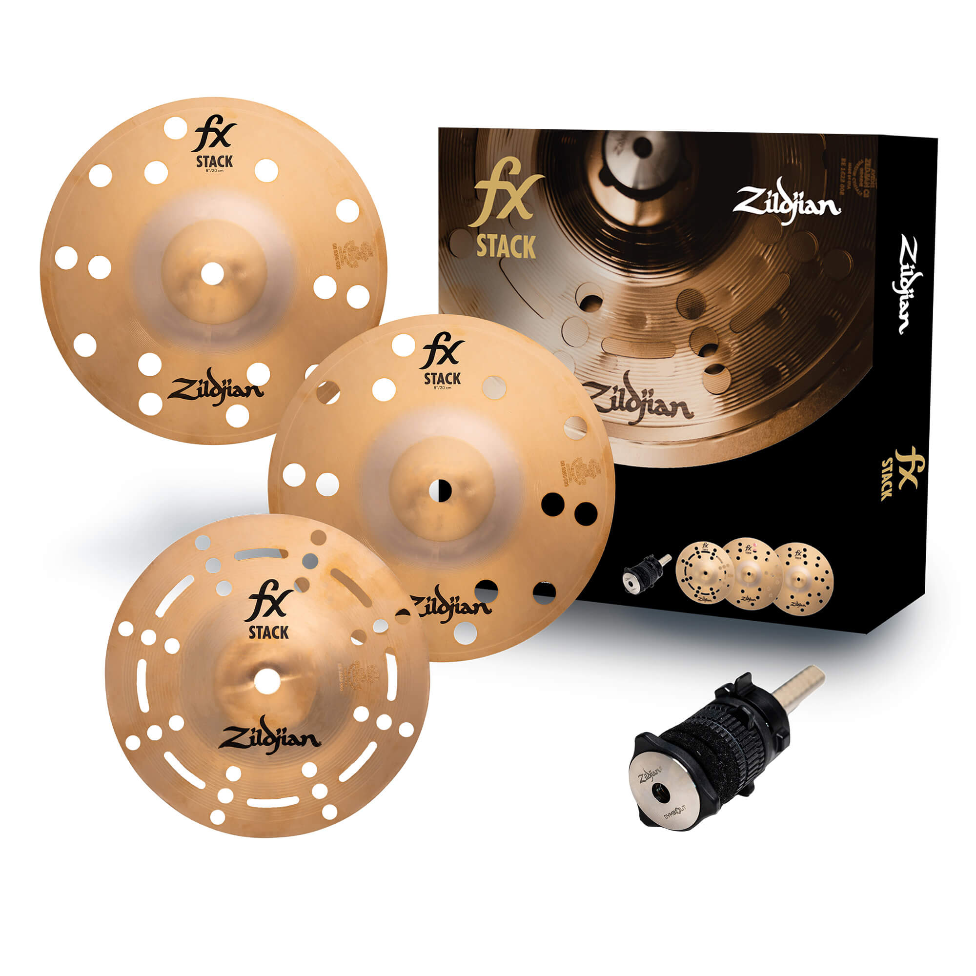 Zildjian FX Family FX Stacks Becken 10 Zoll hell