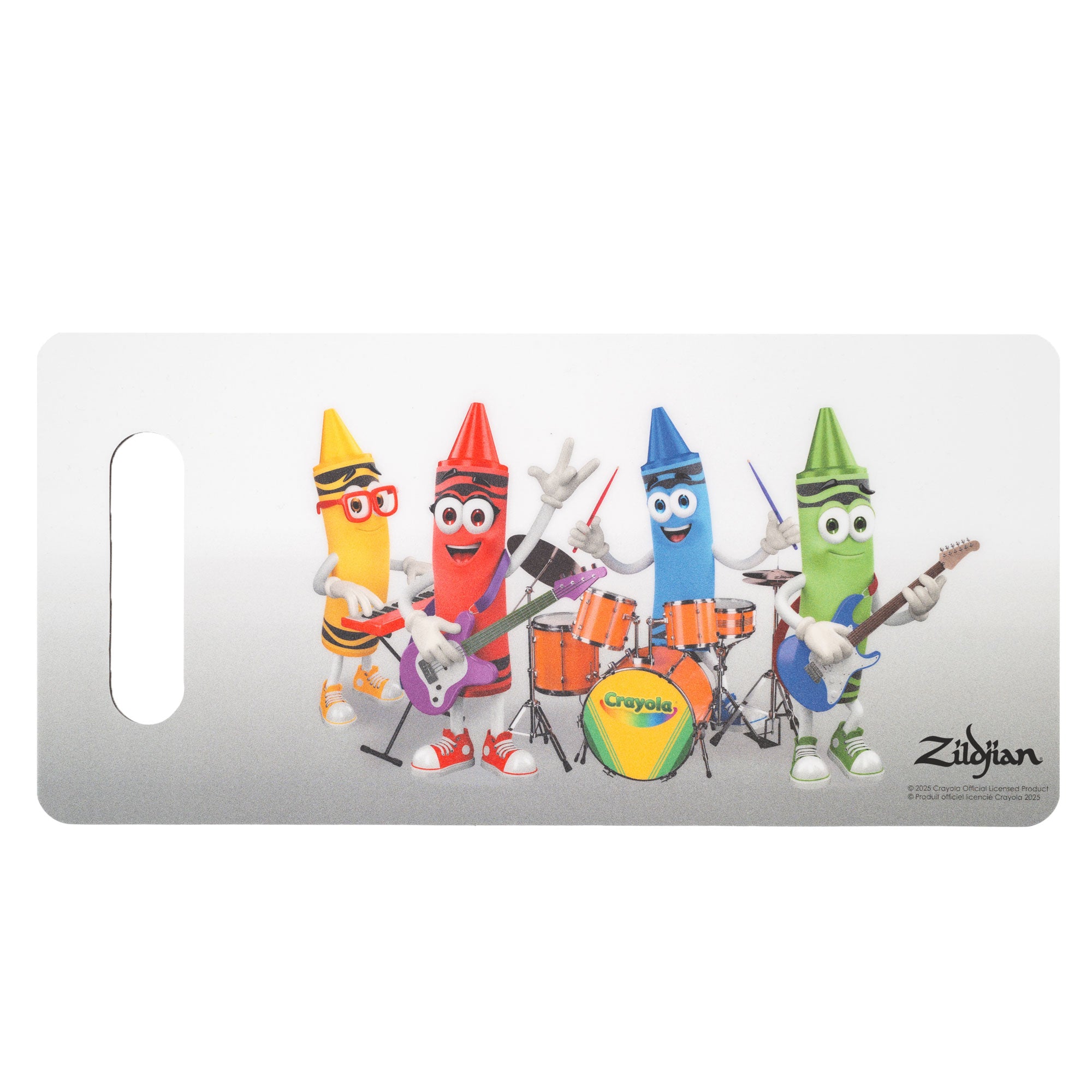 Zildjian Drumsticks x Crayola Pack Kinder 6 Sticks + Pad bunt