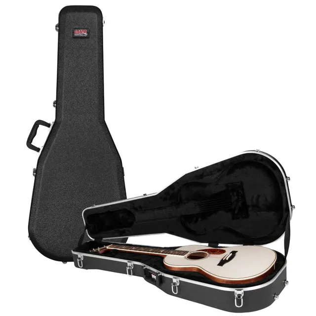 Gator GC-Parlor Parlor-Gitarrenkoffer ABS-Hartschale Schwarz