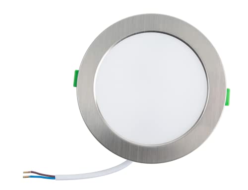 Alusso Einbaustrahler 5W Nickel dimmbar 12er Set LED