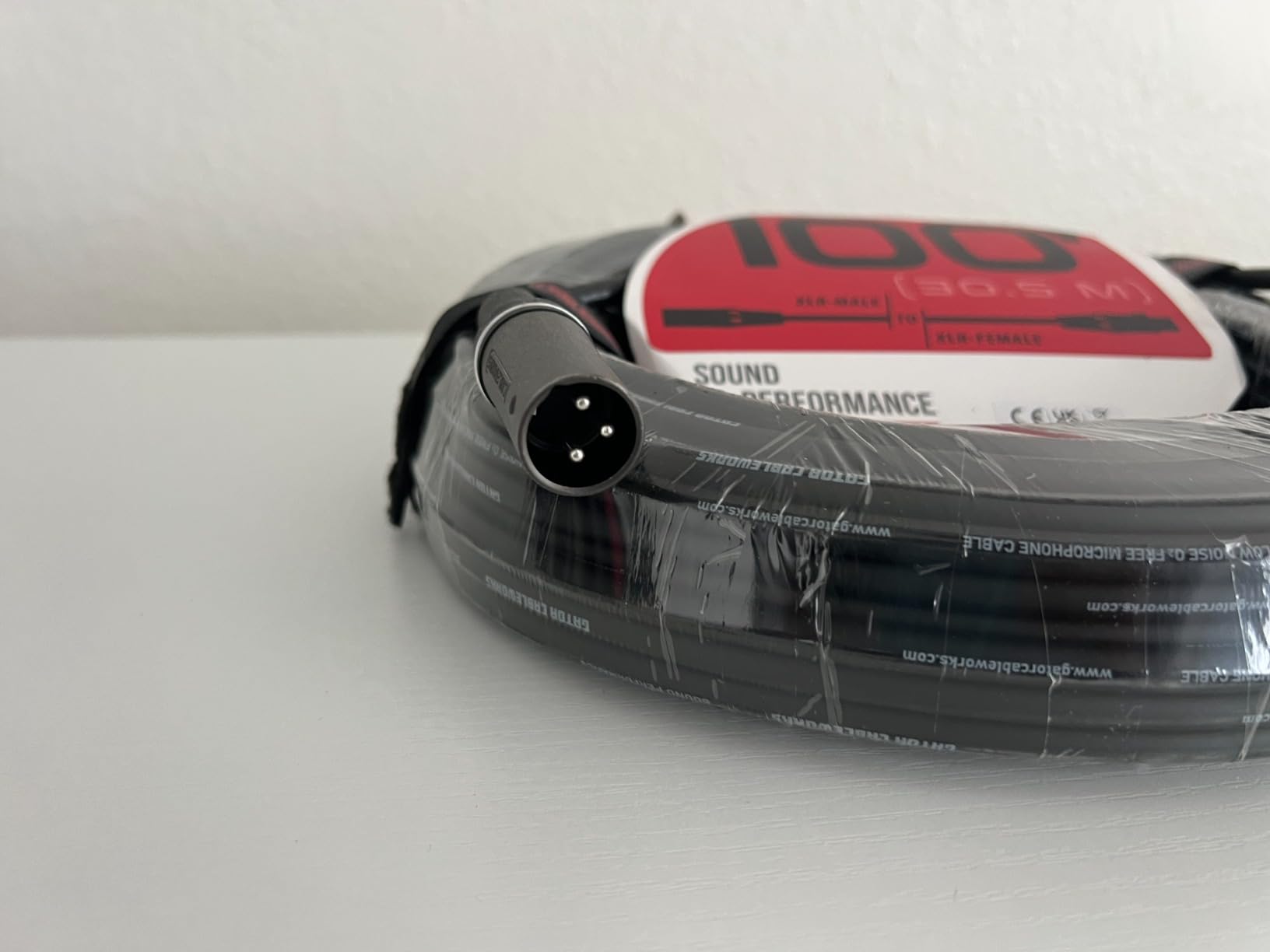 Gator Cableworks GCWC-XLR-100 Mikrofonkabel 30m XLR