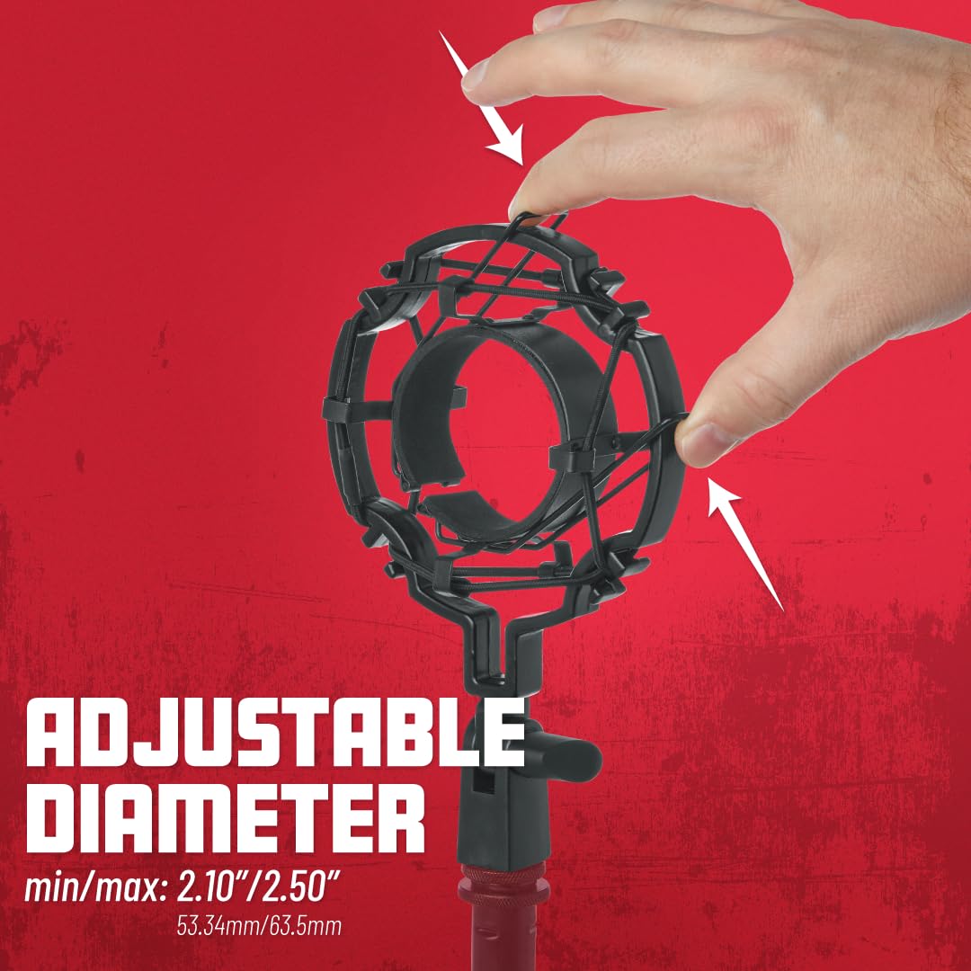 Gator Frameworks GFW-MIC-SM5560 Mikrofon-Spinne 55-60 mm groß