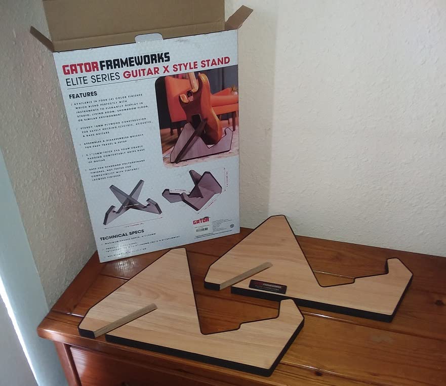 Gator Frameworks Elite GFW-ELITEGTRXSTD-MPL Gitarrenständer Ahorn