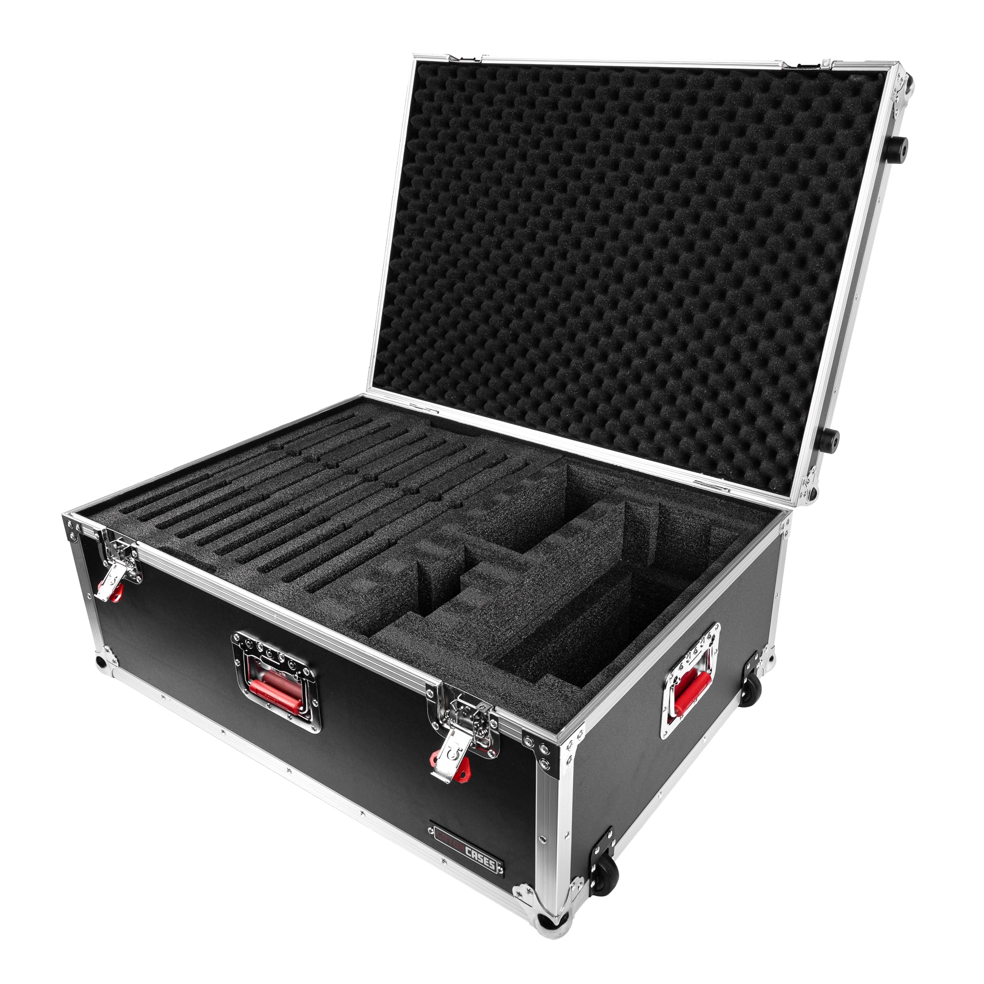 Gator GTOURMFLEX10 Flightcase Shure Microflex ATA mit Rollen
