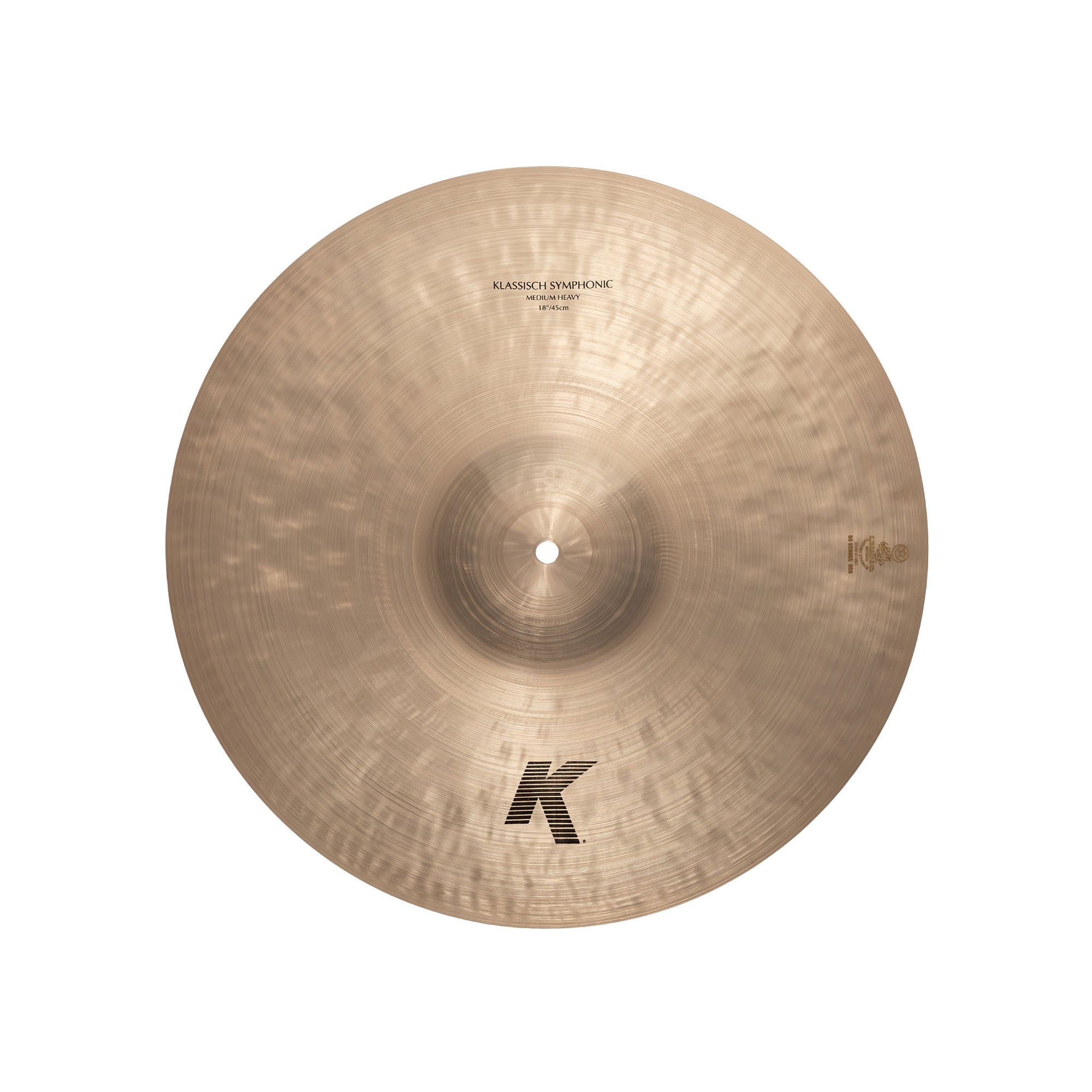 Zildjian K Klassisch 18 Becken Paar Medium Heavy Orchester