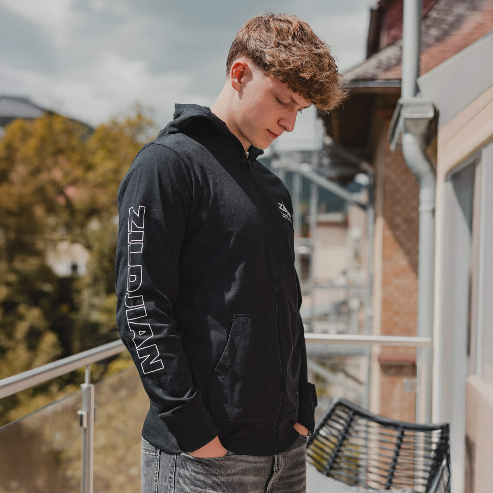 Zildjian Lightweight Zip Hoodie L Baumwoll-Kapuzenpulli