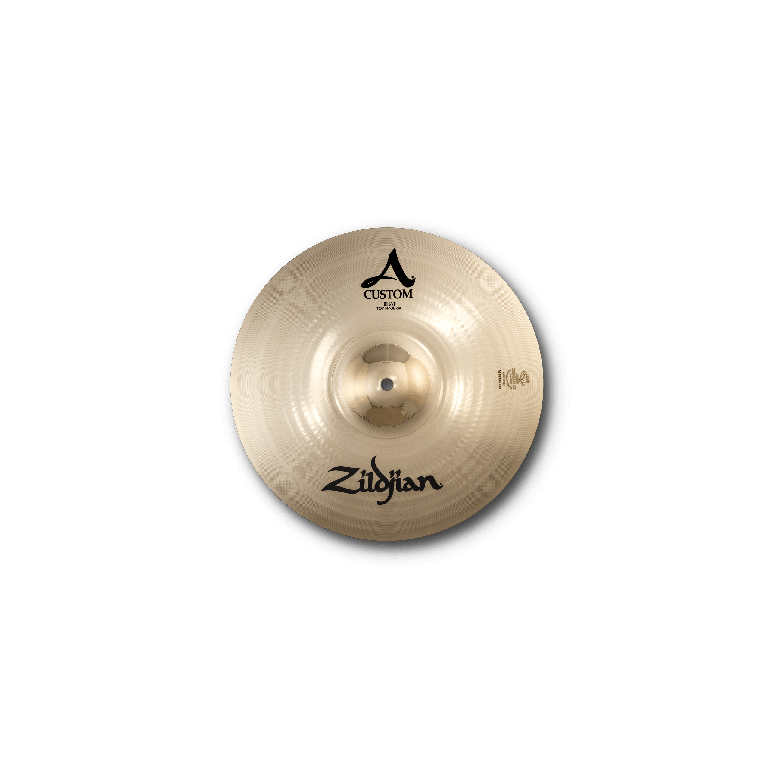 Zildjian A Custom HiHat Becken Paar brilliant hell