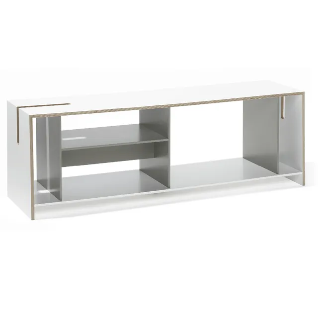 Richard Lampert UNIT 1200 Regal weiß/weiß/grau Auslaufmodell