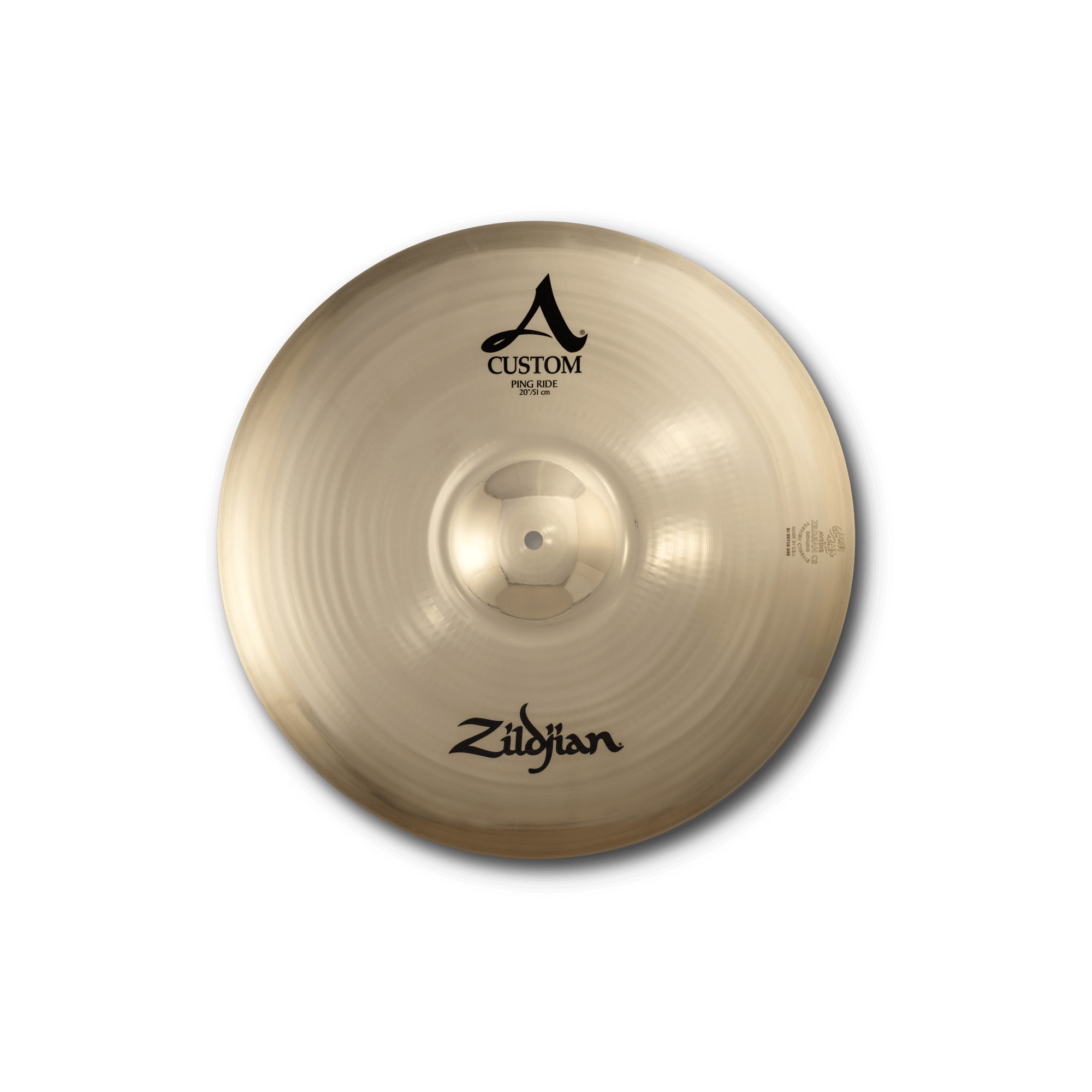 Zildjian A Custom Ping Ride Becken 20 Zoll hell