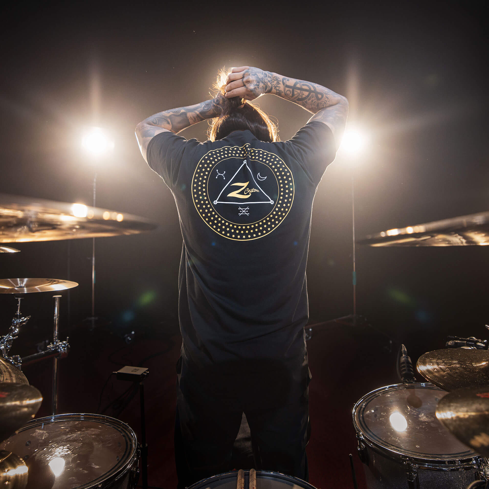 Zildjian Z Custom T-Shirt schwarz Limited Edition Baumwolle
