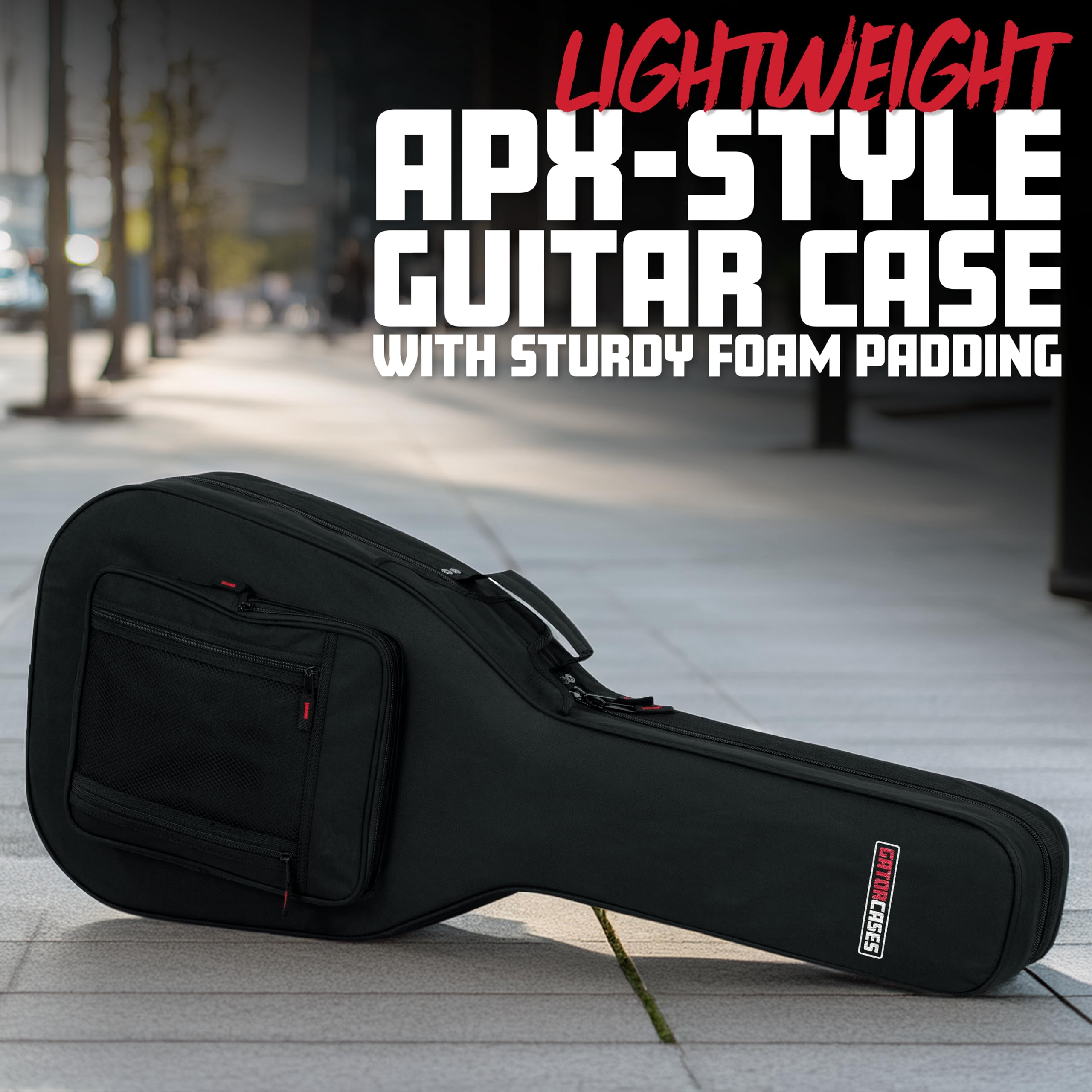 Gator Guitar GL-APX Gitarrenkoffer APX Leicht Polyfoam
