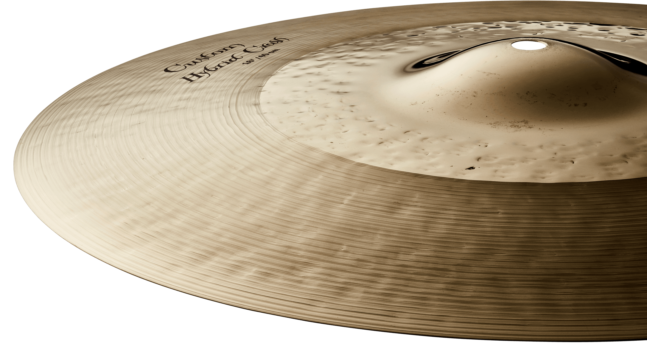 Zildjian K Custom Hybrid Crash Becken 17 Zoll dunkel brillant