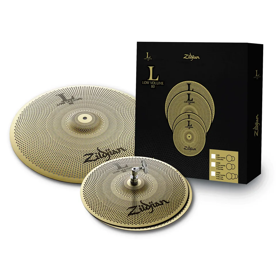 Zildjian L80 Low Volume Becken Set 13/18 leise