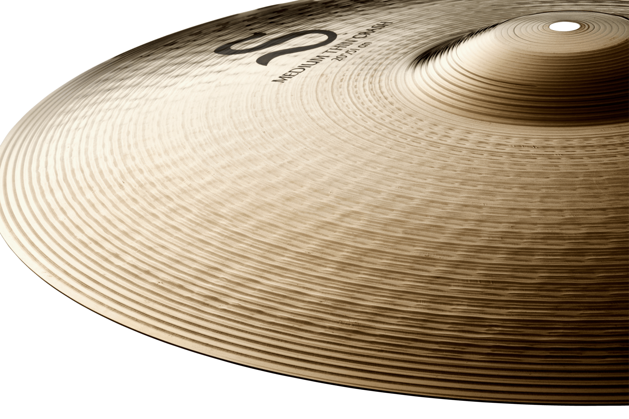 Zildjian S Medium Thin Crash Becken 16 Zoll hell
