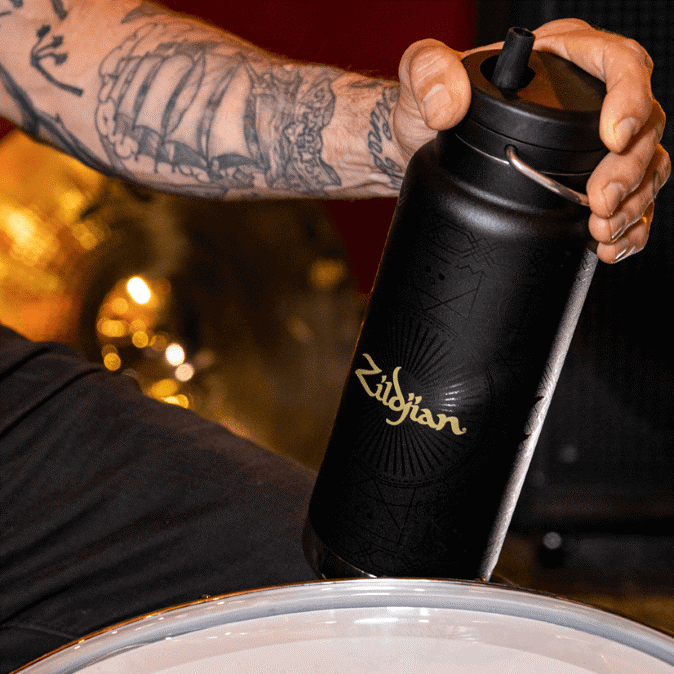 Zildjian Klean Kanteen Trinkflasche 946 ml Edelstahl schwarz