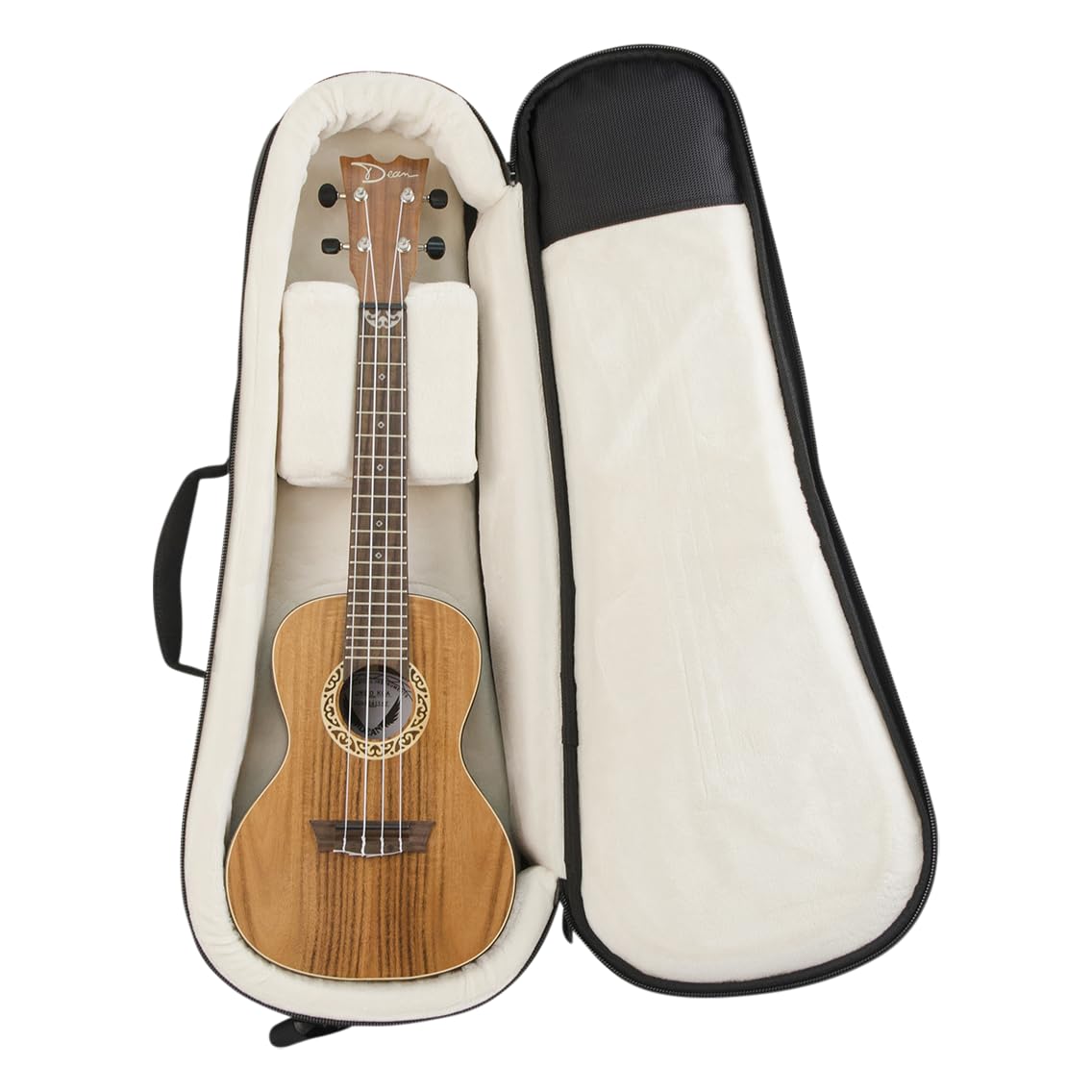 Gator Folk Instruments Konzert Ukulele Tasche schwarz gepolstert