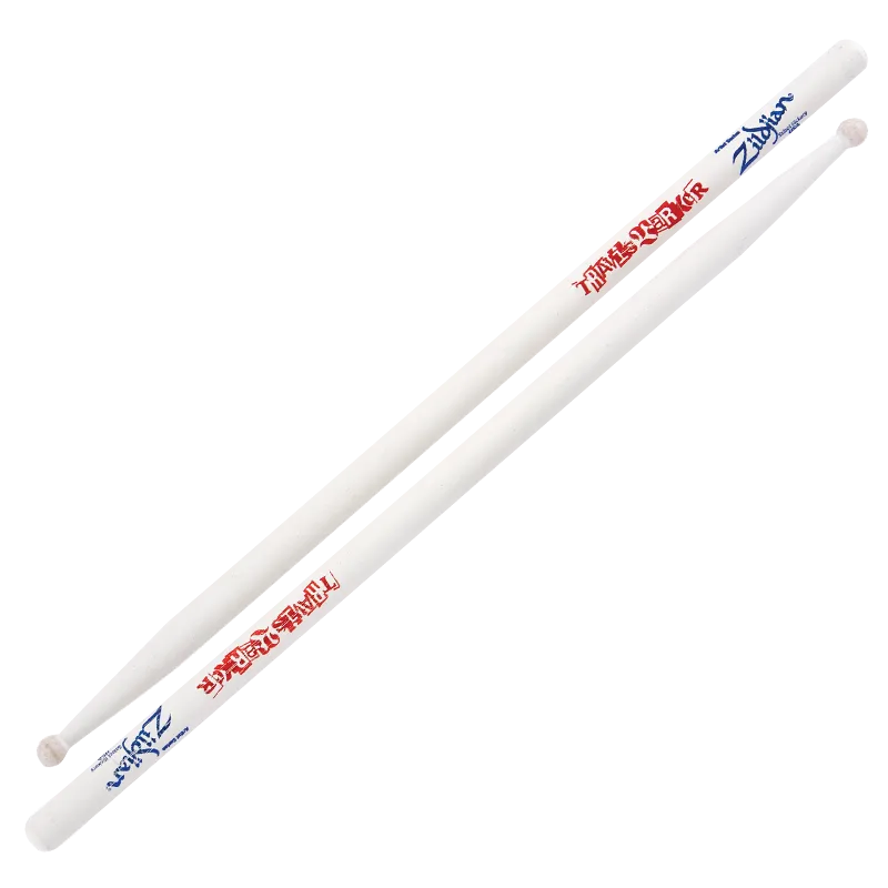 Zildjian Travis Barker Drumsticks Hickory Weiß Rundkopf