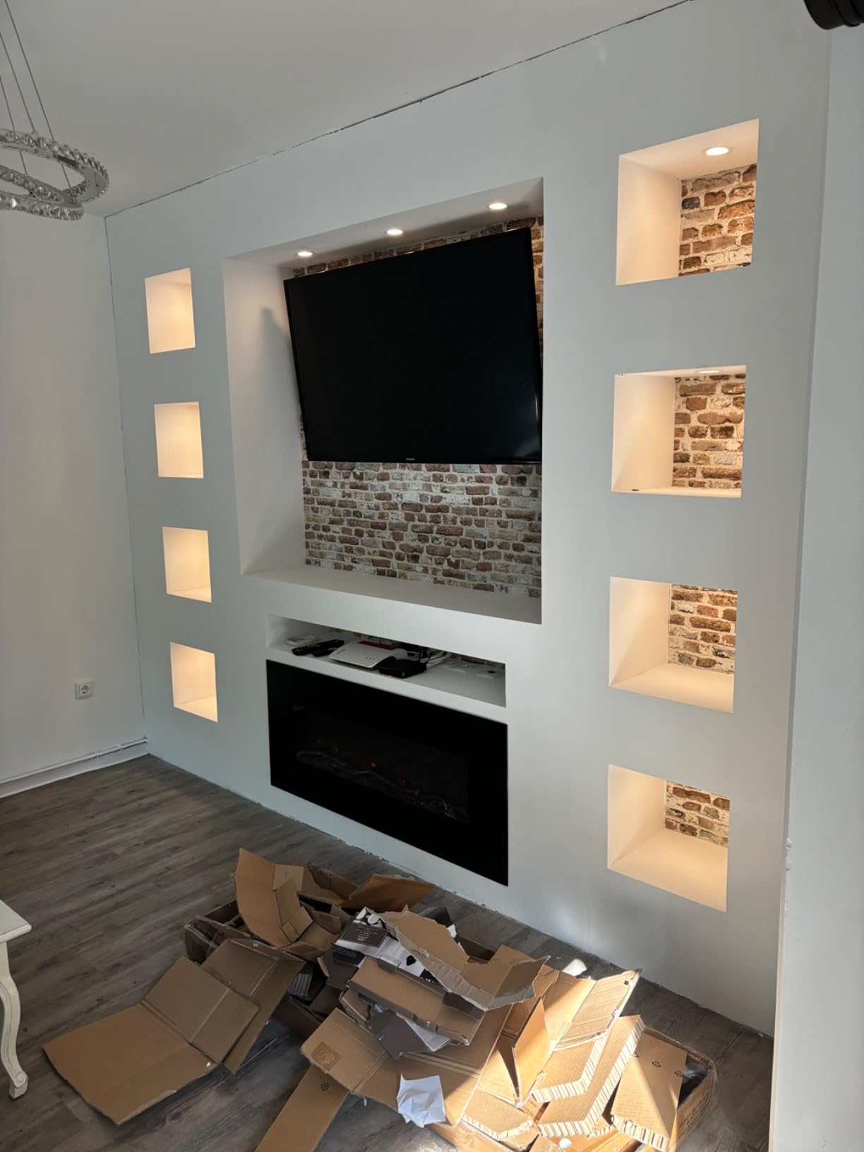 Alusso Einbaustrahler LED Deckenspots Weiß 12 Stück dimmbar