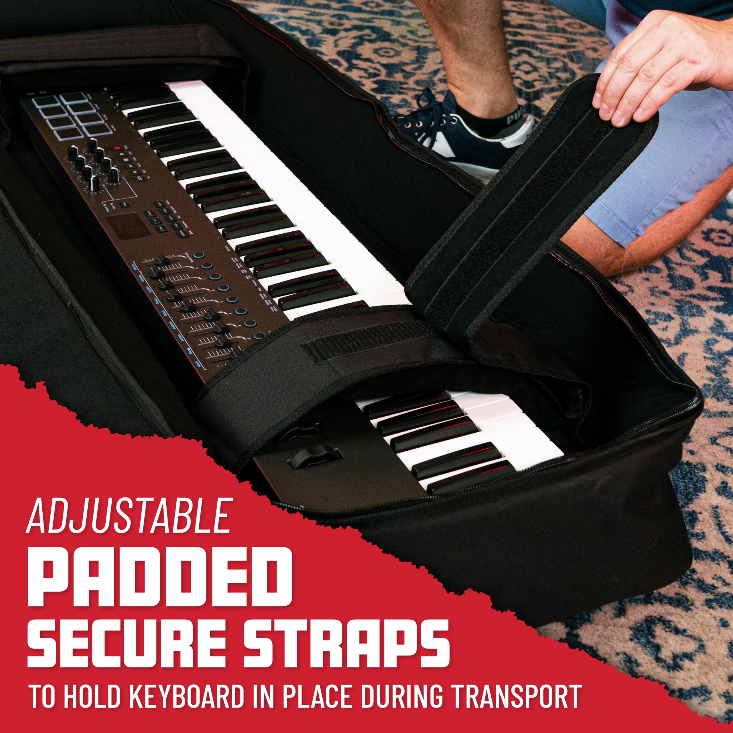 Gator Keyboards GKB-49 Gigbag 49-Tasten schwarz