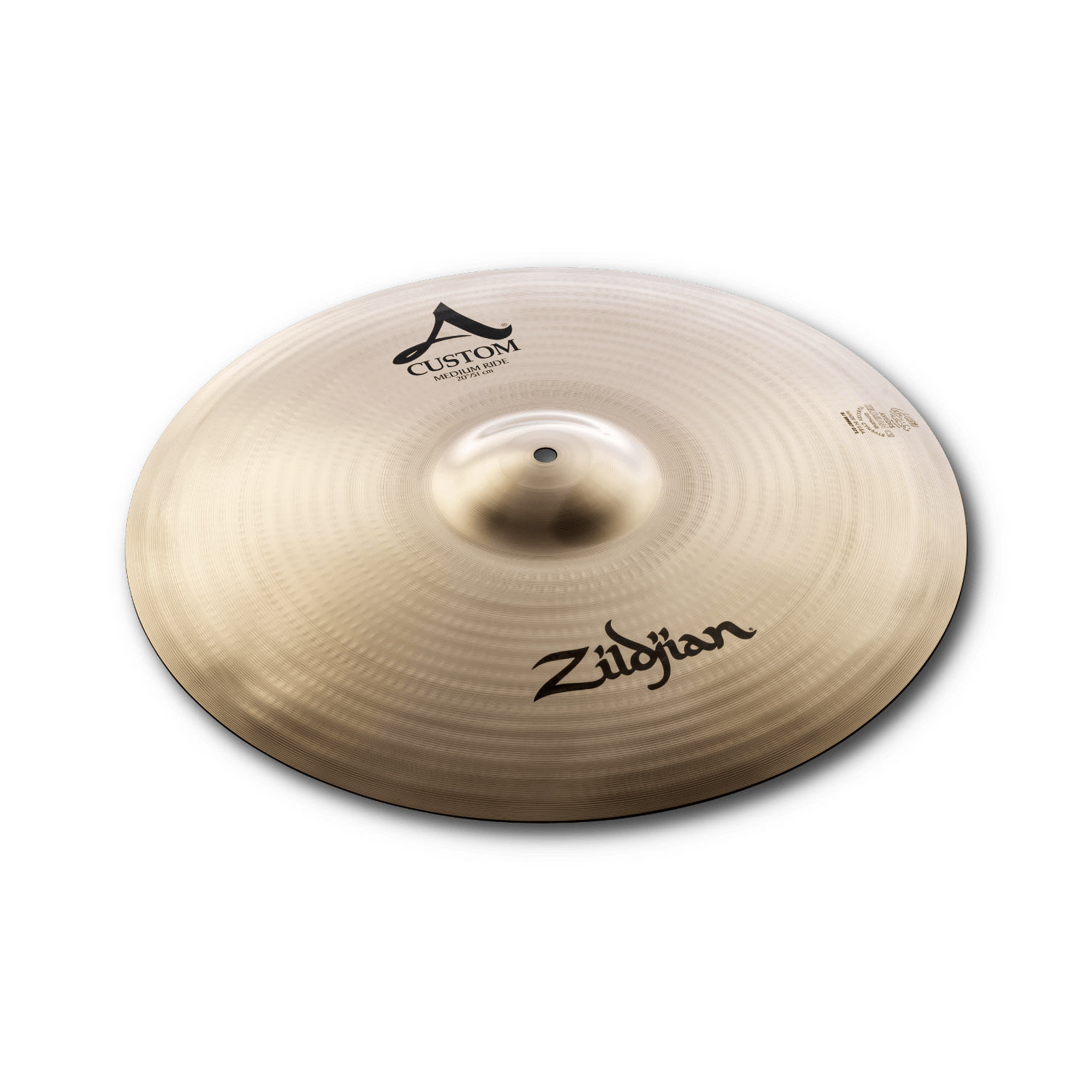 Zildjian A Custom 20 Zoll Medium Ride Becken brilliant