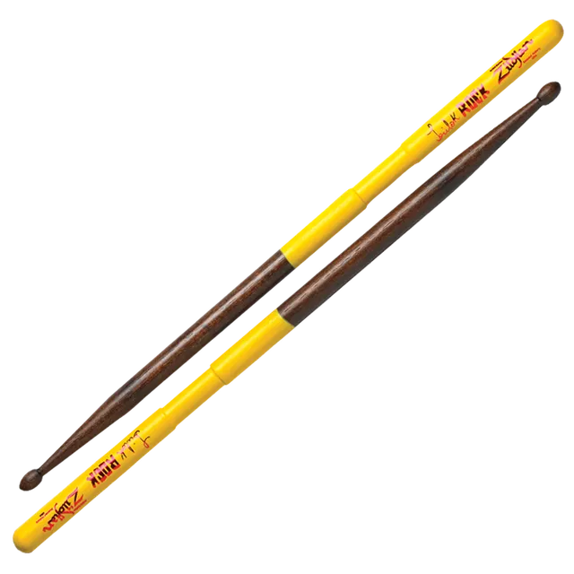Zildjian Trilok Gurtu Rock Drumsticks Hickory mit DIP Grip
