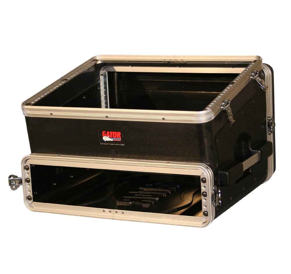 Gator Racks GRC-8x2 Konsolenrack 8U+2U schwarz-silber