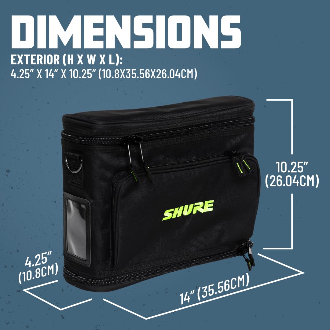 Shure by Gator SH-WSYS-BAG Mikrofontasche Wireless 1-fach