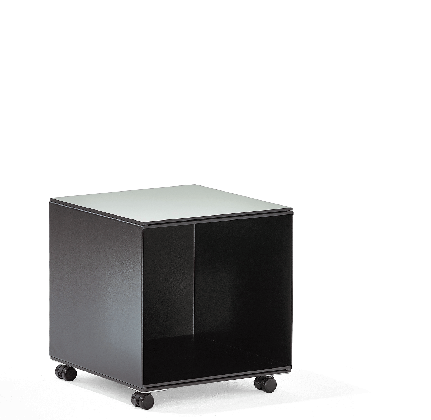 Richard Lampert STAK Regal Stahlblech Holz Rollcontainer