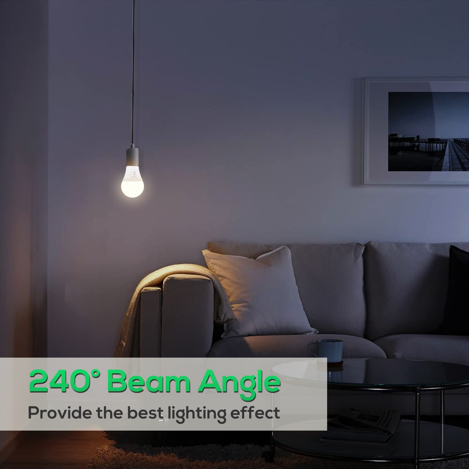 Alusso Bulb 10W E27 LED Lampe 1100lm 3CCT warmweiß