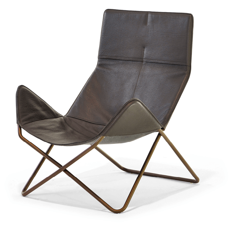 Richard Lampert In-Out Sessel Bezug abnehmbar Hanf