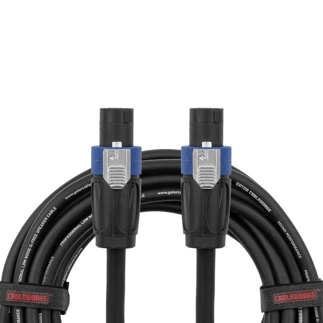 Gator Cables GCWH-SPK-03-2TL Lautsprecherkabel 0,9m Twist-Lock