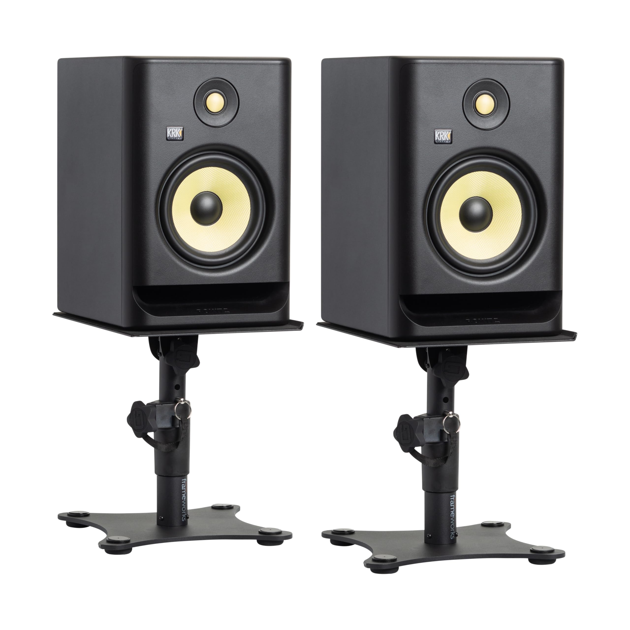 Gator Speakers GFWSPKSTMNDSK Monitorständer 2er-Set neigbar
