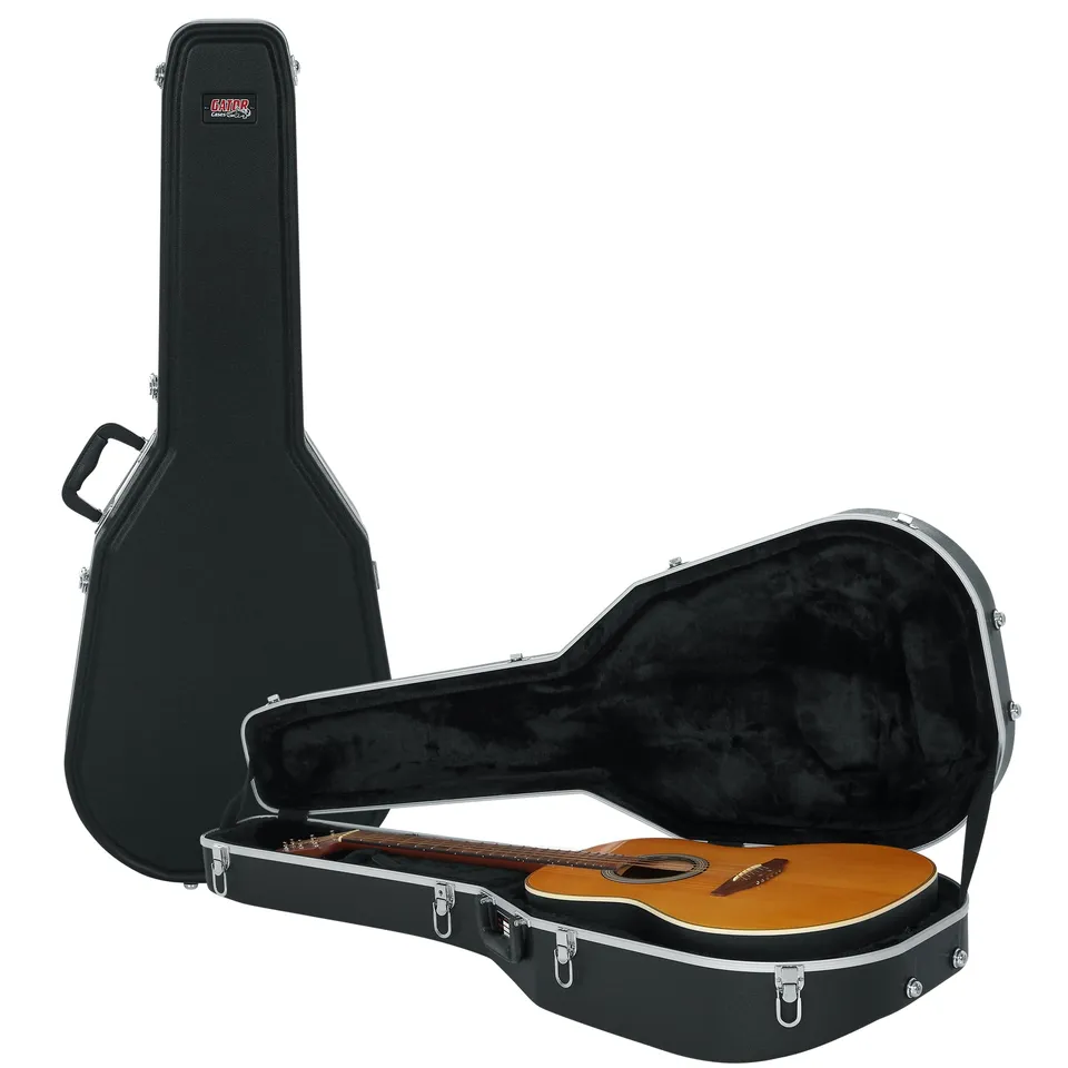 Gator GC-DEEP Bowl Gitarrenkoffer ABS Ovation schwarz