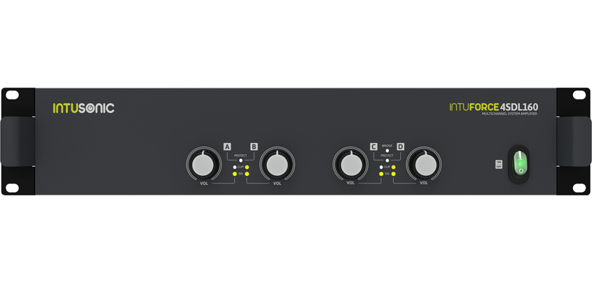INTUSONIC INTUFORCE 4SDL160 System Endstufe 4-Kanal