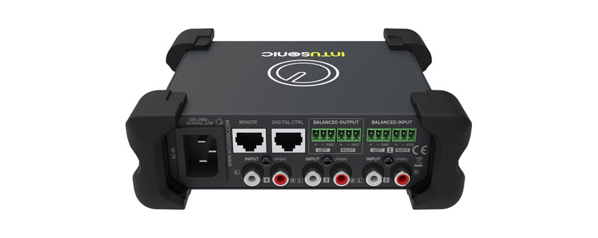 Intusonic INTUPAK VLA42 Audiomixer 4-Kanal mit Fernbedienung