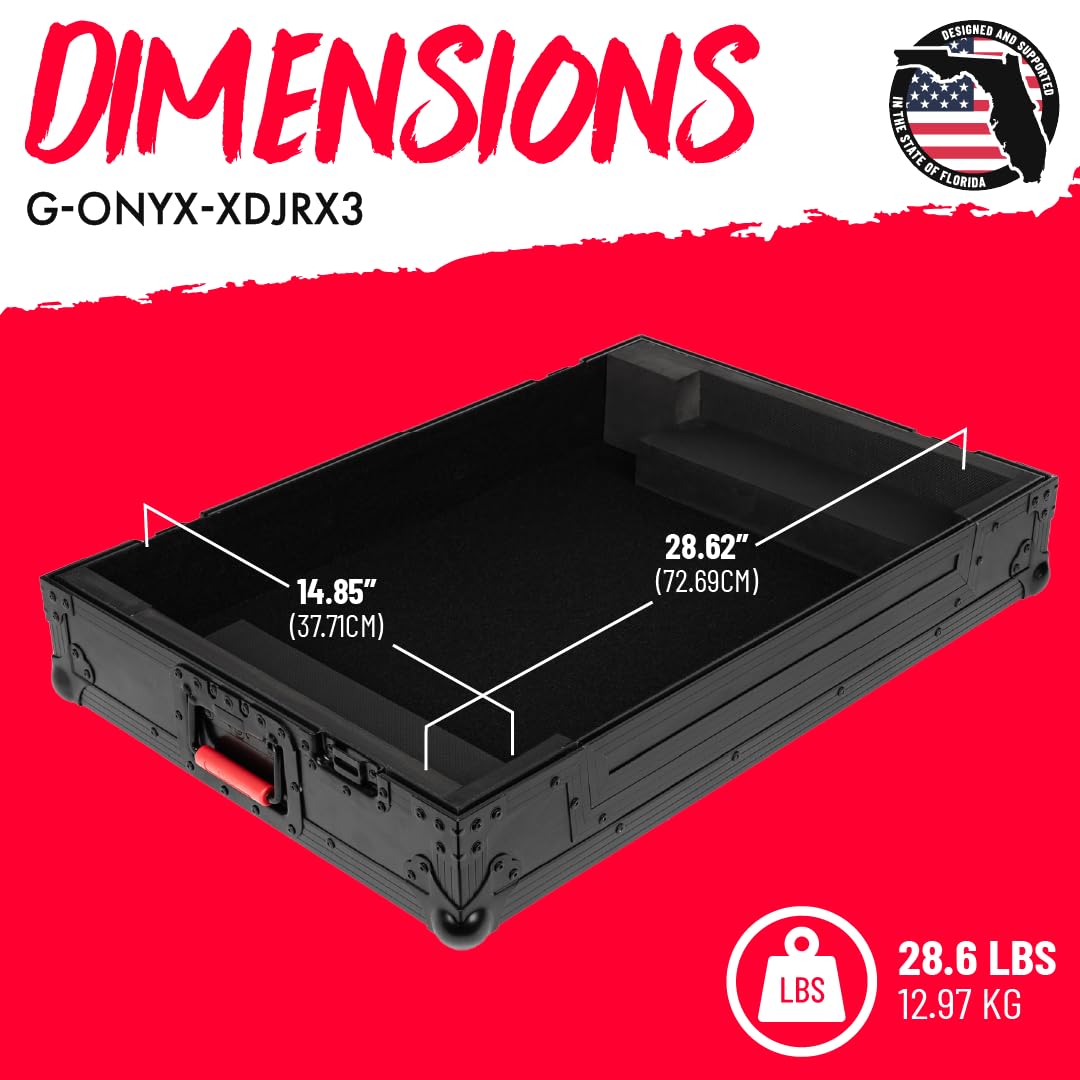 Gator DJ G-Onyx-XDJRX3 Flightcase für Pioneer XDJ-RX3