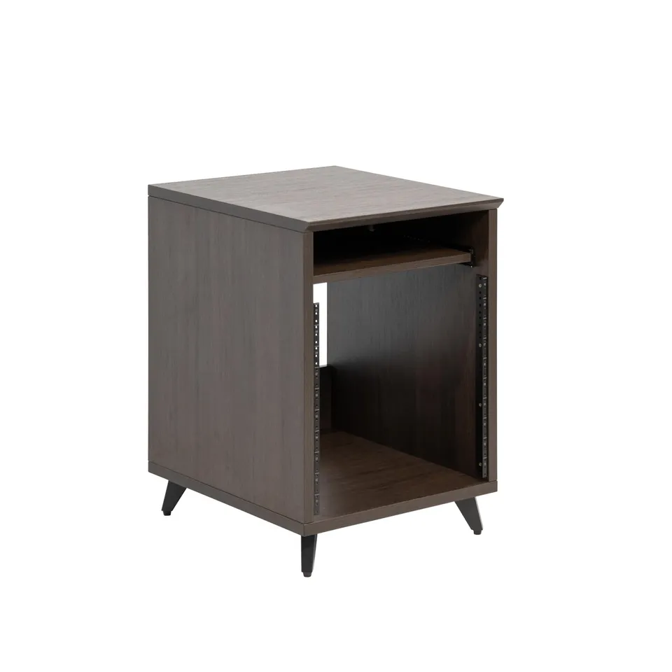 Gator Frameworks Elite Studiorack-Tisch 10U Walnuss