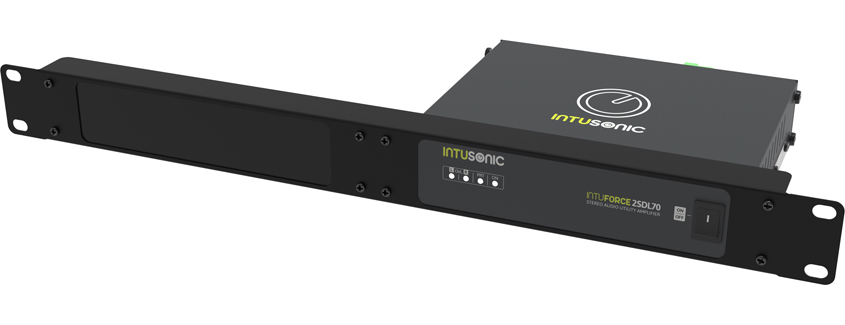 INTUSONIC INTUFORCE 2SDL70 Endstufe Class-D 2-Kanal kompakt