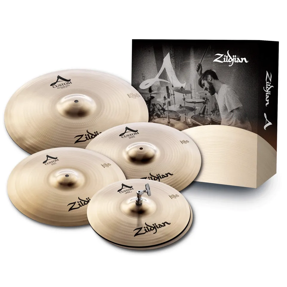 Zildjian A Family A Custom Becken Set 14/16/18/20 brillant
