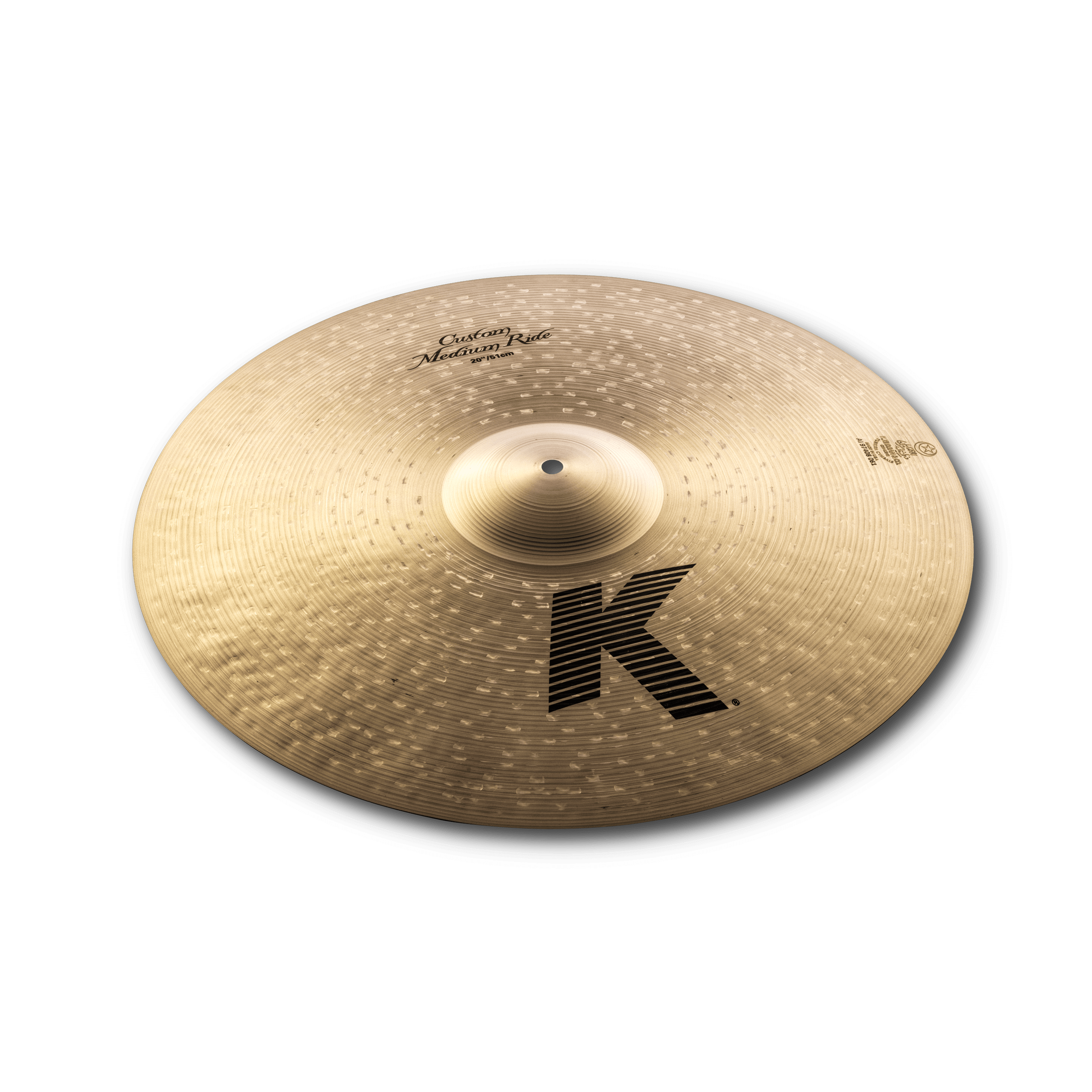 Zildjian K Custom 20 Zoll Medium Ride Becken fokussiert