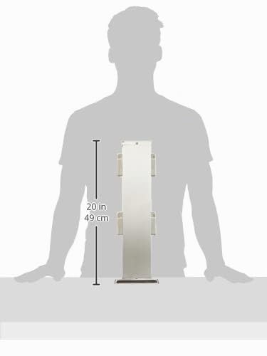 Ledino Ledar Stockach Steckdosensäule Stahl 4-fach Outdoor