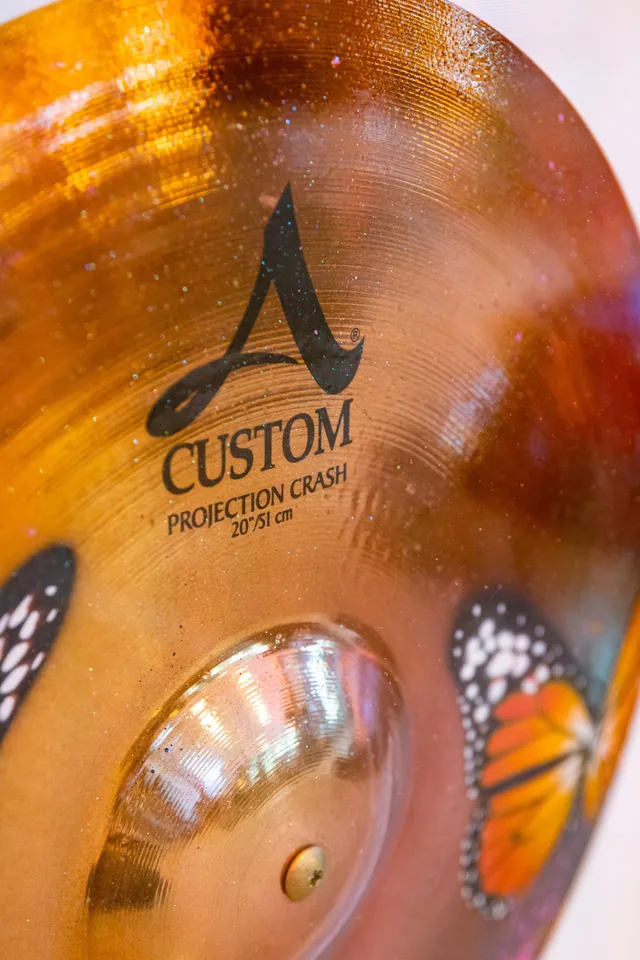 Zildjian X RISK Orig Cymbal Art Bild gerahmt #1