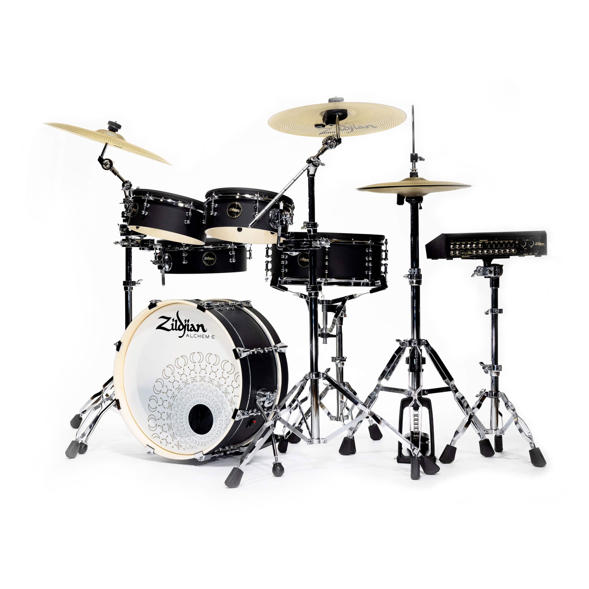 Zildjian ALCHEM-E Bronze EX E-Drum Set mit Becken